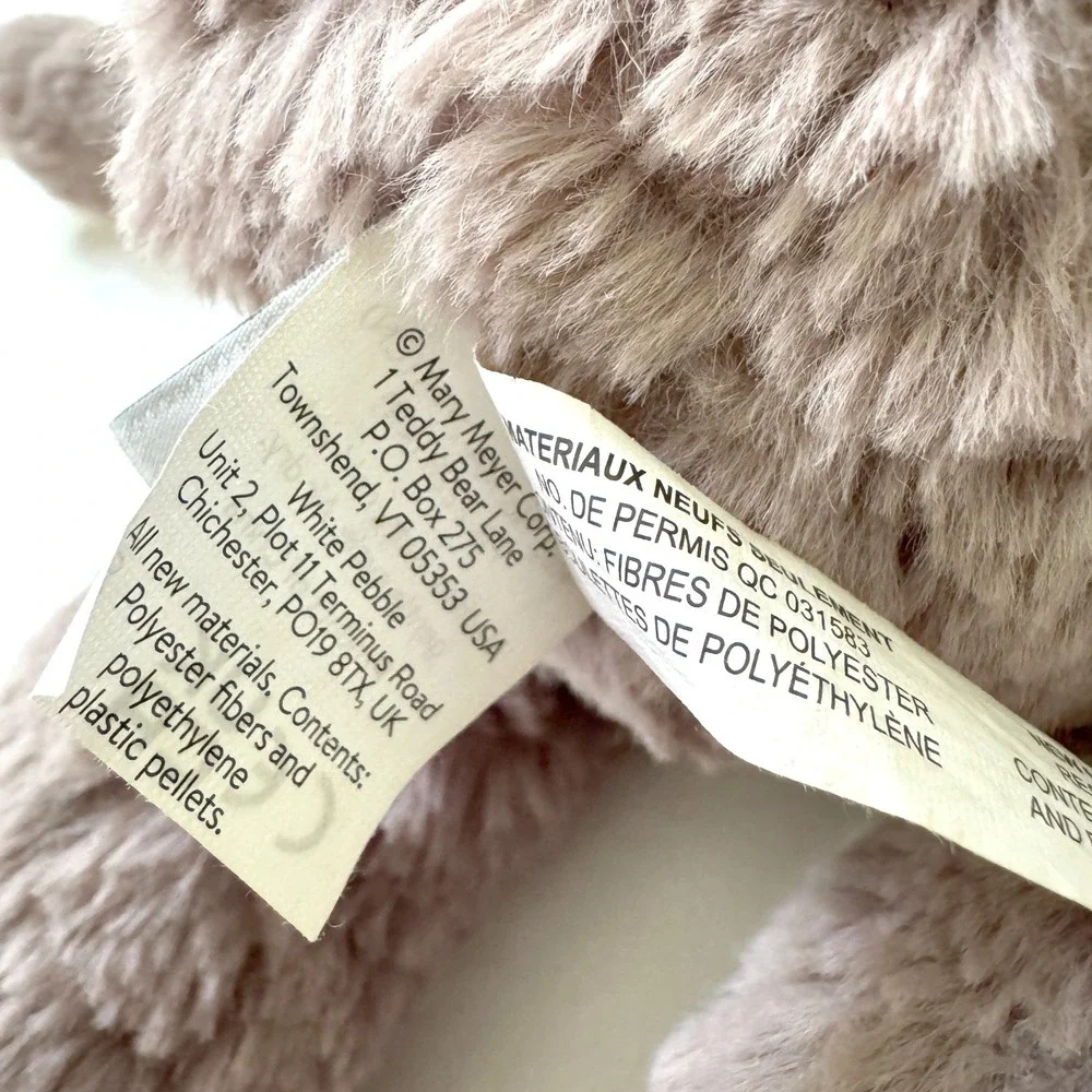 Mary Meyer Putty Sloth Plush Medium Taupe Brown Soft Stuffed Animal 13